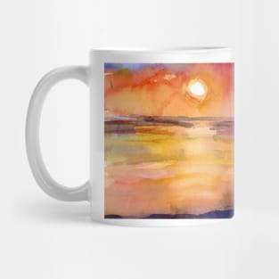Sunset - Sunrise - Reflection - People Mug